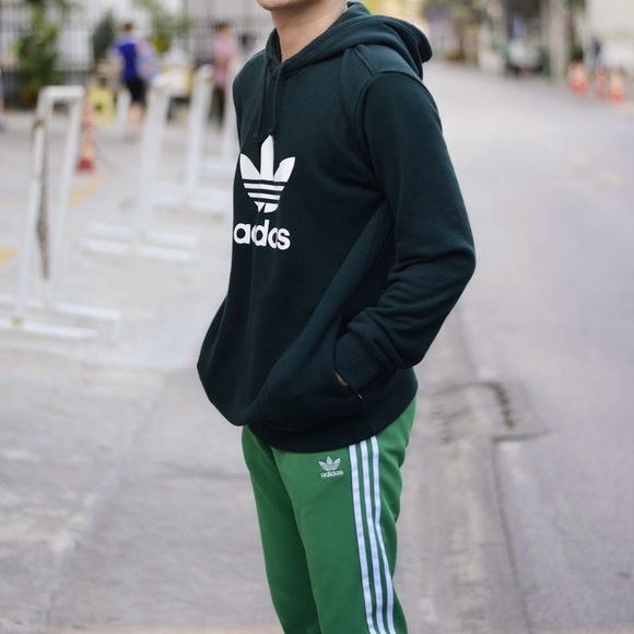 ADIDAS Green hoodie S - Picture 2 of 2
